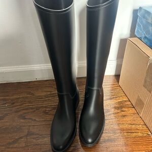 Jeffrey Campbell Black Winter & Rain Boots